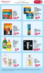 Gazetka promocyjna Rossmann - Prospekte - Gazetka - ważna od 27.12 do 27.12.2024 - strona 7 - produkty: Alwa, Always, angebot, angebote, aufsteckbürsten, binden, braun, bürste, bürsten, Damenbinden, eis, elektrische zahnbürste, ente, epilierer, fairy, gin, König der Löwen, LG, ndk, oral-b, pampers, pampers baby dry, pantene, pantene pro-v, Pants, Pflegespülung, Pinzette, pro-v, reis, shampoo, spülmittel, spülung, Ti, versandkostenfrei, wedel, zahnbürste, zitrone