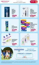 Gazetka promocyjna Rossmann - Prospekte - Gazetka - ważna od 27.12 do 27.12.2024 - strona 9 - produkty: Alwa, Always, angebot, angebote, aufsteckbürsten, bürste, bürsten, cross action, Discreet, elektrische zahnbürste, Kinder, lack, LG, ndk, oral-b, pantene, pantene pro-v, pro-v, shampoo, Sport, Ti, versandkostenfrei, vita, vitality, wedel, zahnbürste