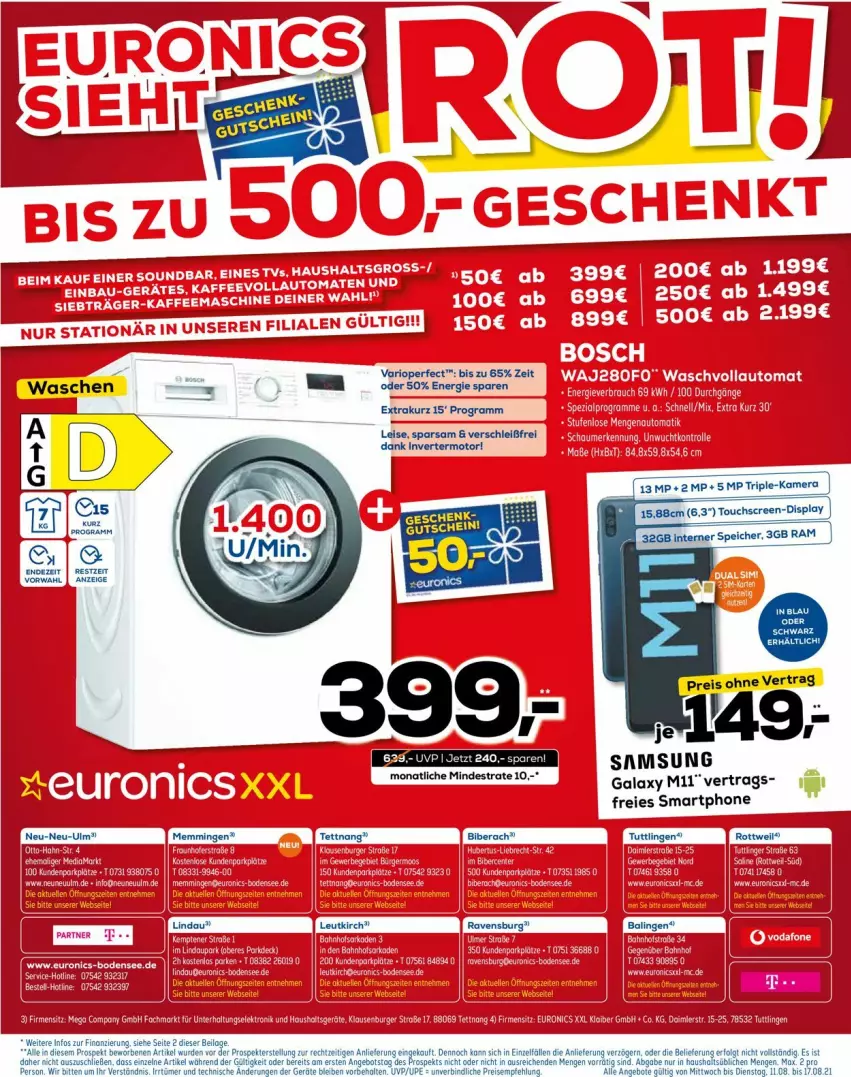 Aktueller Prospekt Euronics - Prospekte - von 11.08 bis 18.08.2021 - strona 12