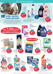 Gazetka promocyjna Budni - Prospekte - Gazetka - ważna od 30.04 do 30.04.2022 - strona 4 - produkty: Bad, bio, biozidprodukte, Bref, Brei, Coral, domestos, eis, elle, Finish, Fleckenentferner, Glade, Glasreiniger, kraft, küche, Küchen, limo, limonen, Meister, meister proper, oxi action, Rauch, Raumduft, reiniger, reis, rwe, sagrotan, spülmaschinen, teller, Ti, vanish, vanish oxi action, waschmittel, weck