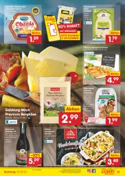 Gazetka promocyjna Netto Marken-Discount - Filial-Angebote - Gazetka - ważna od 15.10 do 15.10.2022 - strona 19 - produkty: Alpenhain, angebot, Bergkäse, bestpreis, braten, camembert, camembert creme, creme, dell, eis, elle, emmentaler, frikadellen, Käse, käsescheiben, Kürbis, Kürbiskernöl, milch, obazda, pfanne, reis, röstzwiebeln, salat, salate, salz, schnitzel, schwein, Speck, Ti, wein, ZTE, zwiebel, zwiebeln