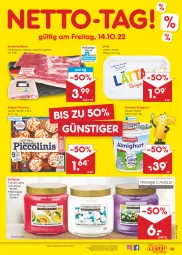 Gazetka promocyjna Netto Marken-Discount - Filial-Angebote - Gazetka - ważna od 15.10 do 15.10.2022 - strona 39 - produkty: almighur, almighurt, angebot, auer, Bau, bestpreis, bier, decke, Deckel, dell, Duftkerze, ehrmann, ehrmann almighurt, eis, kerze, lätta, Mode, piccolinis, reis, schwein, schweine, schweine-bauch, Ti, wagner, wein, weine, ZTE