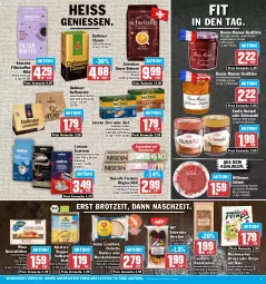 Gazetka promocyjna Aez - Prospekte - Gazetka - ważna od 19.08 do 19.08.2023 - strona 9 - produkty: Amber, aus dem kühlregal, Belmandel, beutel, bohne, bohnen, bonne maman, brot, ciabatta, dallmayr, eduscho, eis, elle, espresso, filterkaffee, frucht, gin, jacobs, kaffee, kaffeepads, konfitüre, korn, kuchen, kühlregal, lambertz, lavazza, löslicher kaffee, mac, mais, mam, mandel, Meister, mestemacher, natur, natura, Nescafé, nespresso, nestlé, nuss, nusspli, regal, reis, salami, schwein, Spezi, teller, Ti, wasa, wein, wiltmann, wrap, wraps, zentis, ZTE, zucker