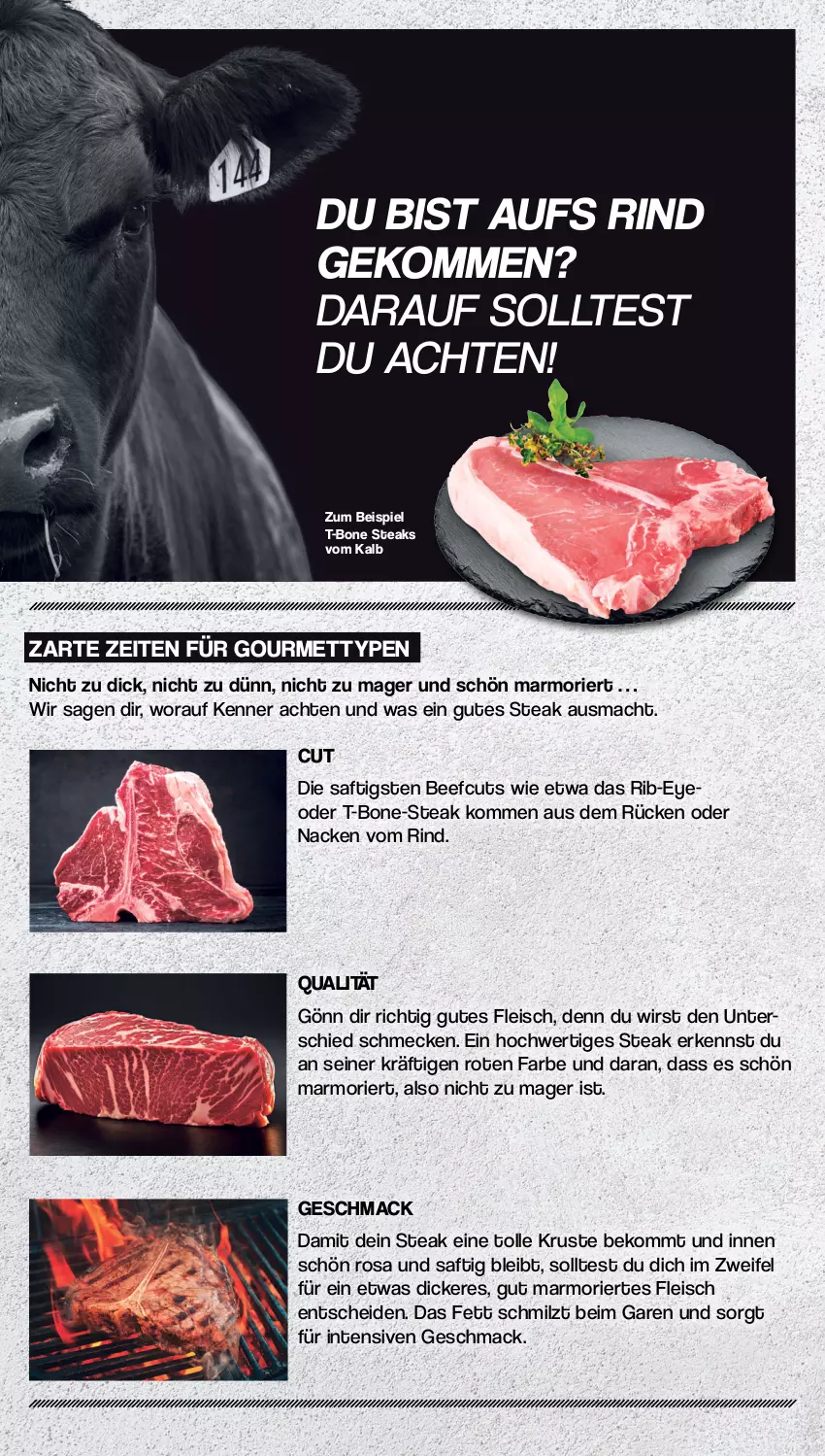 Aktueller Prospekt Famila - Prospekte - von 24.04 bis 29.04.2023 - strona 14 - produkty: beef, beko, eis, fleisch, mac, Mett, rind, saft, steak, steaks, T-Bone Steak, Ti