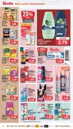 Gazetka promocyjna Famila - Prospekte - Gazetka - ważna od 29.04 do 29.04.2023 - strona 28 - produkty: beutel, brause, Brausetabletten, Cien, cola, creme, deo, deodorant, doppelherz, dreamies, eis, flasche, gin, gourmet gold, haarspray, katzensnack, kraft, magnesium, nassfutter, nivea, oder schaumfestiger, Old Spice, oral-b, Palette, pasta, Perfect Fit, purina, reis, sauce, schauma, schauma shampoo, schaumfestiger, shampoo, snack, snacks, tablet, tablett, Tablette, Ti, trockenfutter, Trockennahrung, vita, vitakraft, whiskas, zahncreme, zahnpasta, ZTE