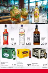 Gazetka promocyjna Selgros - Gastronomie - Gazetka - ważna od 30.10 do 30.10.2024 - strona 22 - produkty: aperitif, aperol, cola, dry gin, eis, erde, flasche, gin, gordon, Gordon’s, Havana Club, jack daniel, Jack Daniel’s, london dry, london dry gin, mw-flasche, pils, reis, steiner, tennessee whiskey, Ti, warsteiner, wasser, whiskey