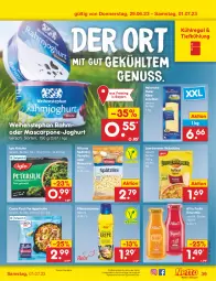 Gazetka promocyjna Netto Marken-Discount - Filial-Angebote - Gazetka - ważna od 01.07 do 01.07.2023 - strona 39 - produkty: angebot, bestpreis, creme, eis, fertiggericht, fertiggerichte, fisch, gnocchi, heinrichsthaler, hilcona, iglo, joghur, joghurt, Käse, käsescheiben, kräuter, kühlregal, leerdammer, mascarpone, Mode, nuss, pflanze, pflanzen, pflanzencreme, regal, Reibekäse, reis, smoothie, Ti, torte, tortellini, weihenstephan, ZTE