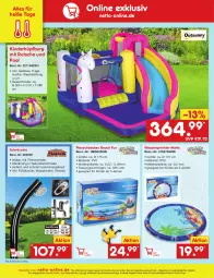 Gazetka promocyjna Netto Marken-Discount - Filial-Angebote - Gazetka - ważna od 01.07 do 01.07.2023 - strona 46 - produkty: angebot, armatur, Bau, dusche, eis, elle, Hüpfburg, Kinder, mit thermometer, ndk, planschbecken, pool, reis, Ria, Tasche, thermometer, Ti, tragetasche, wasser, ZTE