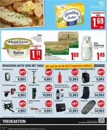 Gazetka promocyjna Edeka - Prospekte - Gazetka - ważna od 03.08 do 03.08.2024 - strona 10 - produkty: Becher, beleuchtung, beutel, butter, computer, Dairygold, dressing, eis, elle, Fahrrad, Faltschloss, flasche, gin, Handy, irische butter, led-beleuchtung, pute, rama, reis, rucksack, sac, salat, salatdressing, salz, schlafsack, Streichzart, Sylter, Ti