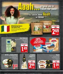 Gazetka promocyjna Edeka - Prospekte - Gazetka - ważna od 03.08 do 03.08.2024 - strona 18 - produkty: Becher, Burrata, dessert, di bufala, eis, gin, grana, grana padano, nuss, padano, panna cotta, parmigiano, parmigiano reggiano, Profiteroles, Rana, reggiano, reis, Spezi, Tartufo, Ti, tiramisu, tisch, torte, tortelloni, ZTE