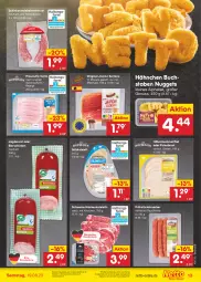 Gazetka promocyjna Netto Marken-Discount - Filial-Angebote - Gazetka - ważna od 19.08 do 19.08.2023 - strona 15 - produkty: angebot, bestpreis, bier, bierschinken, brustfilet, buch, eis, filet, gin, hähnchenbrust, hähnchenbrustfilet, jagdwurst, jamón serrano, knacker, kotelett, leine, meersalz, Mett, mettwurst, nackenkoteletts, natur, nuggets, nuss, prosciutto, prosciutto cotto, pute, putenbrust, Rauch, reis, rezept, salz, schinken, schwein, schweine, Schweine-Nackenkotelett, serrano, Ti, wein, weine, wurst, ZTE, zwiebel, zwiebelmettwurst