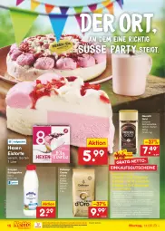 Gazetka promocyjna Netto Marken-Discount - Filial-Angebote - Gazetka - ważna od 19.08 do 19.08.2023 - strona 18 - produkty: bestpreis, bohne, bohnen, bohnenkaffee, dallmayr, discount, eis, gin, Gläser, gutschein, gutscheine, kaffee, kaffeebohnen, löslicher bohnenkaffee, marken-discount, ndk, Nescafé, nescafe, nescafé gold, reis, sahne, schlagsahne, Ti, torte, Yo