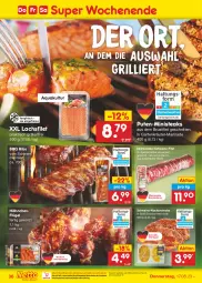 Gazetka promocyjna Netto Marken-Discount - Filial-Angebote - Gazetka - ważna od 19.08 do 19.08.2023 - strona 40 - produkty: aqua, bestpreis, brustfilet, eis, filet, Garten, gewürz, grill, hähnchenflügel, kräuter, lachs, lachsfilet, Mantel, marinade, Nackensteak, nackensteaks, ndk, pute, reis, ring, schnitten, schwein, schweine, schweine-filet, senf, Speck, steak, steaks, Ti, tisch, wein, weine, WICK, zwiebel