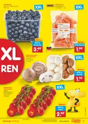 Gazetka promocyjna Netto Marken-Discount - Filial-Angebote - Gazetka - ważna od 19.08 do 19.08.2023 - strona 5 - produkty: angebot, beere, beeren, bestpreis, beutel, braun, champignon, eimer, eis, heidelbeere, heidelbeeren, LG, möhren, pflaume, pflaumen, reis, rispentomaten, Schal, Schale, speisemöhren, Ti, tomate, tomaten, ZTE