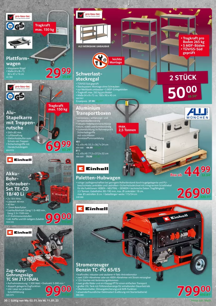 Aktueller Prospekt Selgros - Nonfood - von 02.01 bis 11.01.2023 - strona 30 - produkty: kraft, Ti