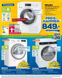 Gazetka promocyjna Euronics - Prospekte - Gazetka - ważna od 12.01 do 12.01.2022 - strona 8 - produkty: beleuchtung, bett, brot, edelstahl, eis, Elektro, elle, ente, geschirr, geschirrspüler, lays, miele, Mode, Rauch, Reinigung, reis, siemens, Ti, Trockner, trommel, wärmepumpentrockner, waschmaschine, waschmaschinen, waschtrockner, wein, wolle