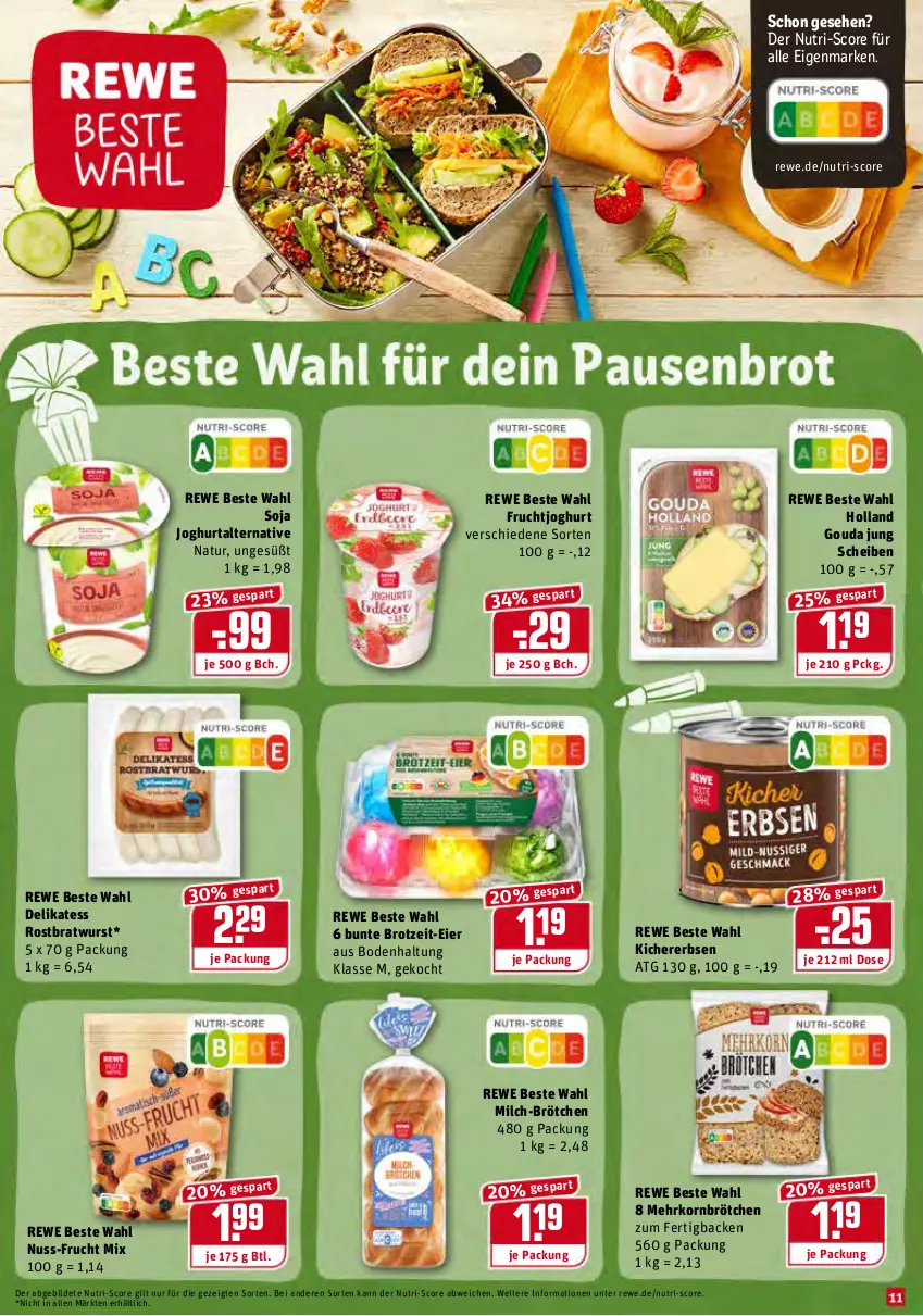 Aktueller Prospekt Rewe - REWE Ihr Kaufpark - von 09.08 bis 14.08.2021 - strona 11