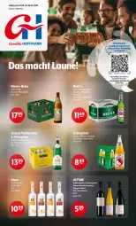 Gazetka promocyjna Getraenke Hoffmann - Prospekte - Gazetka - ważna od 16.03 do 16.03.2024 - strona 1 - produkty: Alwa, angebot, angebote, apfel, apfelsaft, bier, burgunder, decke, eis, elle, grauburgunder, mac, Meister, mineralwasser, natur, ouzo, saft, spätburgunder, Ti, wasser, wein