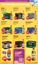 Gazetka promocyjna Getraenke Hoffmann - Prospekte - Gazetka - ważna od 30.05 do 30.05.2026 - strona 7 - produkty: alkohol, angebot, angebote, Berger, berliner, bier, eis, elle, ente, franziskaner, getränk, getränke, gin, krombache, krombacher, mönchshof, natur, natur radler, oder radler, pils, pilsner, radeberger, radler, Ti, weissbier