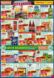 Gazetka promocyjna Norma - Norma - Gazetka - ważna od 24.01 do 24.01.2022 - strona 7 - produkty: auer, bier, bonbons, braten, Brühwurst, chili, creme, eis, erdnuss, flasche, fleisch, gelee, gewürz, Gewürzcreme, gin, gulasch, Gulaschcreme, haselnuss, kakao, kirsch, knoblauch, krakauer, kräuter, kräuterlikör, kühlregal, LG, likör, malz, mandel, milch, nuss, Oblaten, paprika, pizza, regal, riegel, salami, sauce, Schmalz, schoko, schokolade, schokoladen, schwein, schweine, schweinefleisch, spaghetti, Spezi, Sprotten, Ti, tomate, tomaten, tomatensauce, Ungarische Salami, vodka, waffeln, wein, weine, Wels, wurst, zwiebel