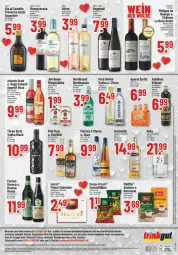 Gazetka promocyjna Trinkgut - Prospekte - Gazetka - ważna od 17.02 do 17.02.2024 - strona 6 - produkty: angebot, angebote, aperitif, aperol, asbach uralt, corona, ecco, eis, elle, Fernet, flasche, funny-frisch, getränk, getränke, hugo, jim beam, kräuter, lack, melitta, merci, mezzacorona, Mixgetränk, nissan, nordbrand, prosecco, regal, Spezi, tee, telefon, Three Sixty, Ti, Tiere, vodka, Yo