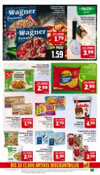 Gazetka promocyjna Marktkauf - Prospekt - Gazetka - ważna od 04.01 do 04.01.2025 - strona 17 - produkty: aktionspreis, Becher, brot, coppenrath, deka, Dorade, edelstahl, eier, eis, ferrero, filet, filets, flammkuchen, frosta, gin, Golden Longs, hähnchenschenkel, henkel, Heu, kuchen, lamm, Lust auf Torte, mccain, nuss, nutella, Ofen, original wagner, pfanne, pizza, reis, rustipani, schenkel, slip, steinofen, steinofen pizza, Ti, tisch, toast, toasty, torte, wagner, wolfsbarsch, ZTE