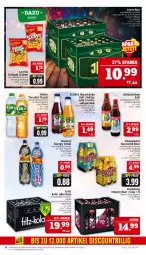 Gazetka promocyjna Marktkauf - Prospekt - Gazetka - ważna od 04.01 do 04.01.2025 - strona 20 - produkty: aktionspreis, bier, cola, deka, desperados, discount, drink, eis, energy drink, flasche, fritz, frucht, getränk, karlsberg, karlsberg mixery, limo, lorenz, Mixer, mixery, Nektar, nuss, reis, saft, tee, Ti, volvic, ZTE