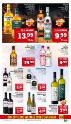 Gazetka promocyjna Marktkauf - Prospekt - Gazetka - ważna od 04.01 do 04.01.2025 - strona 21 - produkty: alkohol, bacardi, blended scotch, dornfelder, eis, flasche, frizzante, getränk, gin, gordon, irish whiskey, kleiner feigling, leine, martini, nuss, Ofen, regal, reis, sac, scotch, Ti, tullamore, wein, Weißwein, whiskey, whisky, ZTE
