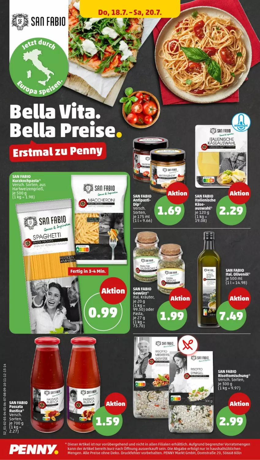 Aktueller Prospekt Penny - Prospekte - von 15.07 bis 20.07.2024 - strona 32 - produkty: ACC, bio, eis, ente, hero, HP, kräuter, LG, mac, olive, oliven, olivenöl, pasta, reis, Ti, ZTE