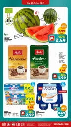 Gazetka promocyjna Penny - Prospekte - Gazetka - ważna od 20.07 do 20.07.2024 - strona 15 - produkty: actimel, actimel drink, bio, danone, danone actimel drink, drink, joghur, joghurt, kaffee, mac, melitta, melone, milch, natur, Ti, vollmilch, wasser, wassermelone