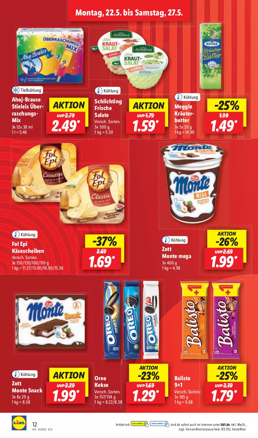 Aktueller Prospekt Lidl - Aktionsprospekt - von 22.05 bis 27.05.2023 - strona 16 - produkty: ndk, Schal, Schale, Ti