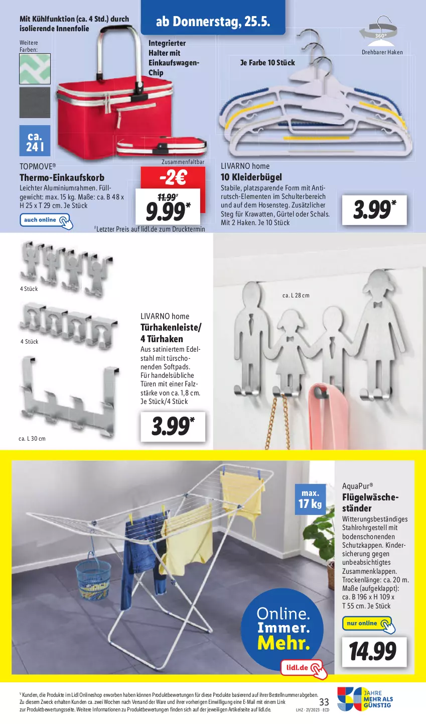 Aktueller Prospekt Lidl - Aktionsprospekt - von 22.05 bis 27.05.2023 - strona 41 - produkty: eis, ente, Kinder, LG, reis, Schal, Ti, weck, ZTE