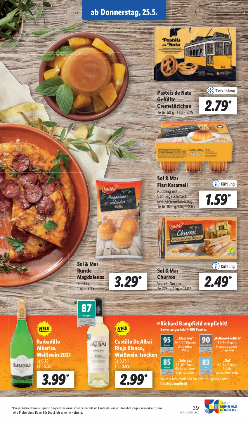 Aktueller Prospekt Lidl - Aktionsprospekt - von 22.05 bis 27.05.2023 - strona 47 - produkty: angebot, eis, karamell, mac, pudding, reis, Ti, vanille, ZTE