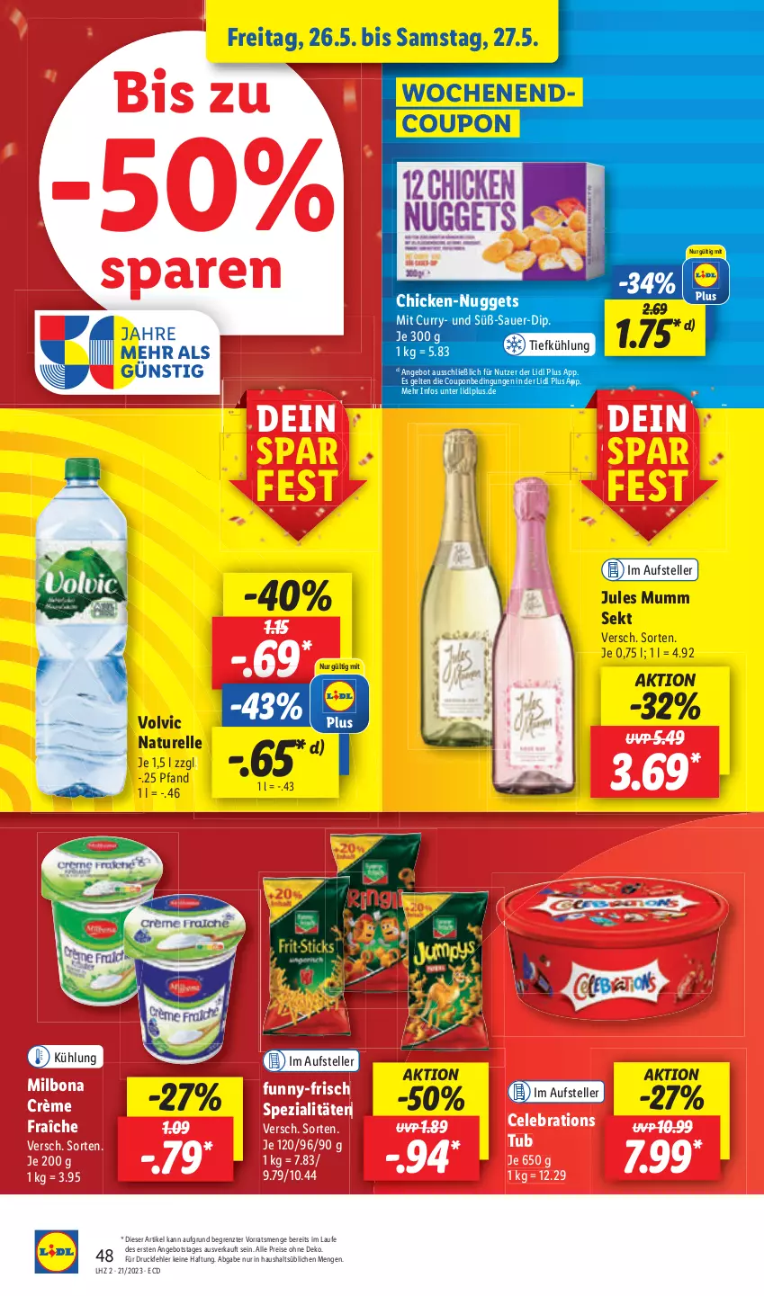 Aktueller Prospekt Lidl - Aktionsprospekt - von 22.05 bis 27.05.2023 - strona 56 - produkty: angebot, auer, coupon, curry, dip, drucker, eis, elle, kerze, papier, reis, teller, Ti, ZTE