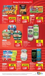 Gazetka promocyjna Lidl - Aktionsprospekt - Gazetka - ważna od 27.05 do 27.05.2023 - strona 15 - produkty: alkohol, cider, danone, drink, ehrmann, elle, energy drink, ferdi fuchs, fisch, fischstäbchen, gin, grill, Käse, Pommersche, rügenwalder, somersby, teller, Ti, wurst, würstchen