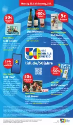 Gazetka promocyjna Lidl - Aktionsprospekt - Gazetka - ważna od 27.05 do 27.05.2023 - strona 25 - produkty: angebot, angebote, Bad, buch, eis, elle, Fotobuch, gutschein, korb, ndk, Rauch, reis, spirituosen, Ti, wein, weine, ZTE