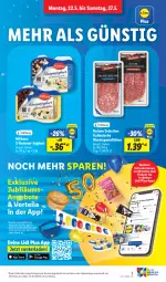 Gazetka promocyjna Lidl - Aktionsprospekt - Gazetka - ważna od 27.05 do 27.05.2023 - strona 3 - produkty: angebot, Bona, coupon, dulano, Jubiläums, Spezi, Ti, wurst