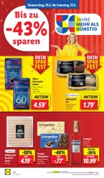 Gazetka promocyjna Lidl - Aktionsprospekt - Gazetka - ważna od 27.05 do 27.05.2023 - strona 52 - produkty: bratwurst, campari, eis, grill, Meister, rostbratwurst, rum, schogetten, Ti, wurst