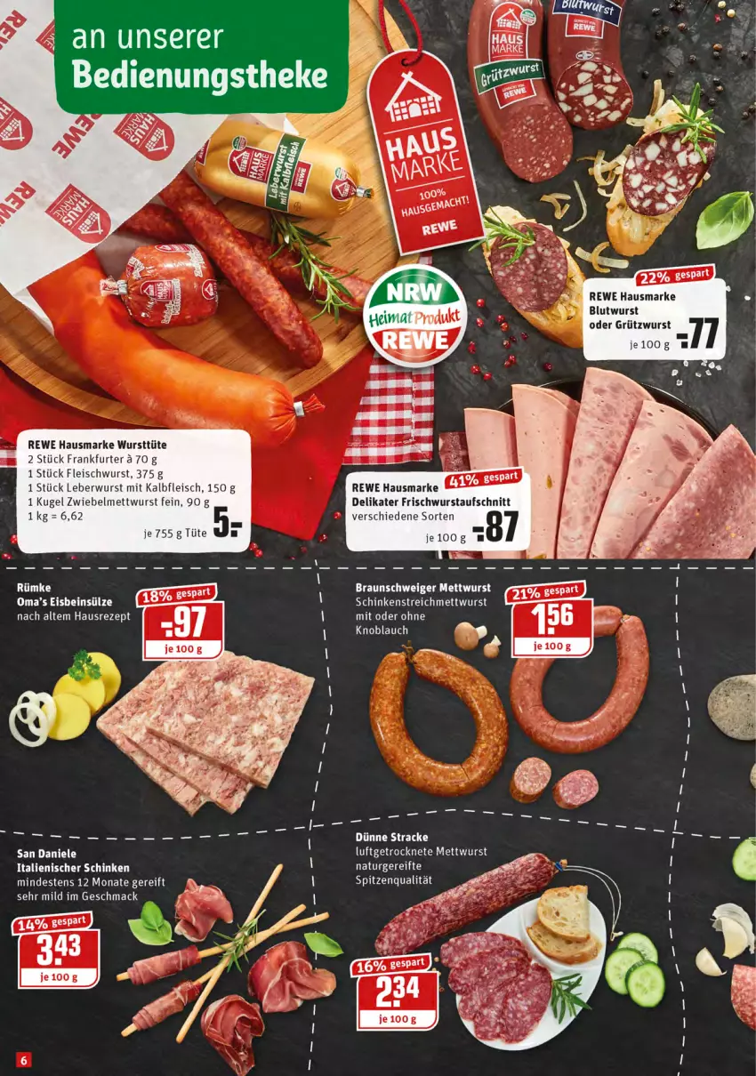 Aktueller Prospekt Rewe - REWE Ihr Kaufpark - von 12.10 bis 17.10.2021 - strona 6