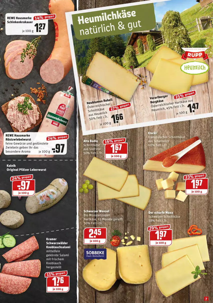 Aktueller Prospekt Rewe - REWE Ihr Kaufpark - von 12.10 bis 17.10.2021 - strona 7