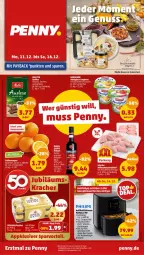 Gazetka promocyjna Penny - Prospekte - Gazetka - ważna od 16.12 do 16.12.2023 - strona 1 - produkty: almighur, almighurt, eis, ente, fritteuse, Heißluftfritteuse, Philips, Ti, touchscreen