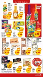 Gazetka promocyjna Penny - Prospekte - Gazetka - ważna od 16.12 do 16.12.2023 - strona 15 - produkty: Alcon, baileys, beutel, cracker, dessert, Dr. Oetker, erde, ferrero, flasche, früchte, gin, giotto, mam, mars, marzipan, meeresfrüchte, mousse, Muffin, muffins, pet-flasche, saft, schogetten, schoko, storck, Surf, Ti, tuc, valensina, volvic, zucker