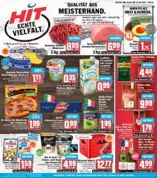 Gazetka promocyjna Hit - Prospekte - Gazetka - ważna od 25.06 do 25.06.2022 - strona 1 - produkty: almighur, almighurt, avocado, barilla, Becher, Beemster, bella crema, braten, brut, brut dargent, Cava, de blancs, die ofenfrische, Dr. Oetker, ehrmann, ehrmann almighurt, eis, feta, flasche, glasflasche, gouda, holländischer schnittkäse, italienische pasta, jacobs, kaffee, Käse, Kette, landliebe, landmilch, mac, Meister, melitta, milch, obst, Ofen, pasta, patros, pesto, pfanne, pfannen, reis, reiss, rind, rinder, Rückenbraten, sauce, saucen, schnittkäse, Schwartau, schwein, schweine, ssd, Ti, tradizionale, weidemilch, wein, weine, ZTE, zucker