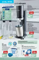 Gazetka promocyjna Aldi Nord - Aldi-Aktuell - Gazetka - ważna od 12.02 do 12.02.2022 - strona 14 - produkty: auer, brita, decke, Deckel, edelstahl, eis, Elan, Elektro, ente, erde, gin, glaskaraffe, kaffee, kaffeemaschine, Karaffe, Kocher, mac, Maxtra, nuss, reis, Ria, Soda, sodastream, Sprudel, spülmaschinen, Ti, wasser, wasserfilter, wasserkocher, wassersprudler, ZTE