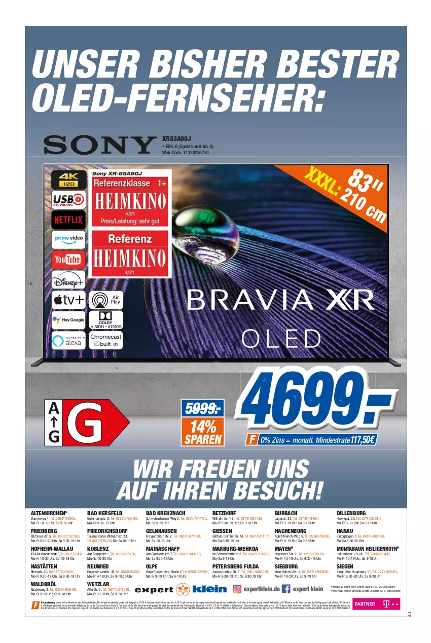 Aktueller Prospekt Expert Olpe - Prospekte - von 21.05 bis 27.05.2022 - strona 7 - produkty: Bad, Bau, consors finanz, daim, Diesel, eimer, eis, fernseher, Fulda, hugo, LG, rum, Spektrum, Ti, uhr