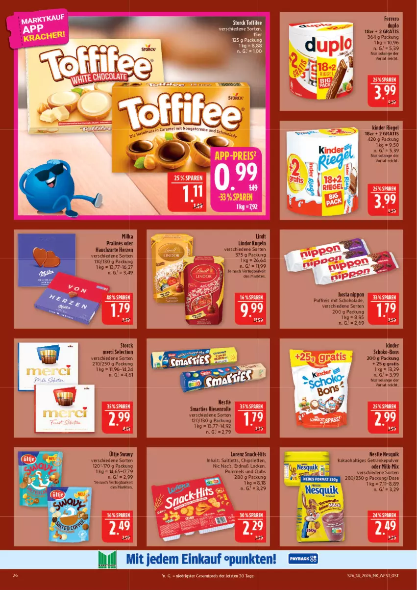 Aktueller Prospekt Marktkauf - Prospekt - von 29.03 bis 04.04.2026 - strona 26 - produkty: eis, HP, reis, ZTE