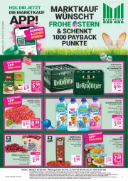 Gazetka promocyjna Marktkauf - Prospekt - Gazetka - ważna od 04.04 do 04.04.2026 - strona 1 - produkty: angebot, angebote, bier, deka, eis, filet, flasche, fleisch, hackfleisch, hackfleisch gemischt, iglo, Kuschelweich, LG, melitta, mini-rispentomaten, payback, pils, reis, rind, ring, rispentomaten, schwein, schwein und rind, Ti, tomate, tomaten, trauben, uhr, weichspüler, wein