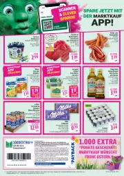 Gazetka promocyjna Marktkauf - Prospekt - Gazetka - ważna od 04.04 do 04.04.2026 - strona 2 - produkty: auer, auto, Becher, beere, beeren, braten, butter, coupon, deka, eier, eis, elle, flasche, gin, Gläser, gulasch, guthabenkarte, gutschein, gutscheine, heidelbeere, heidelbeeren, Hela, irische butter, Käse, kerrygold, LG, milch, milka, milka schokolade, milram, natives olivenöl, natur, olive, oliven, olivenöl, paprika, payback, rasen, reis, rel, rind, rinder, Rinderroulade, rinderrouladen, rouladen, schmorbraten, schoko, schokolade, tee, Teelicht, teelichte, telefon, Ti, tisch, wiener, wiener würstchen, würstchen, Yo, ZTE