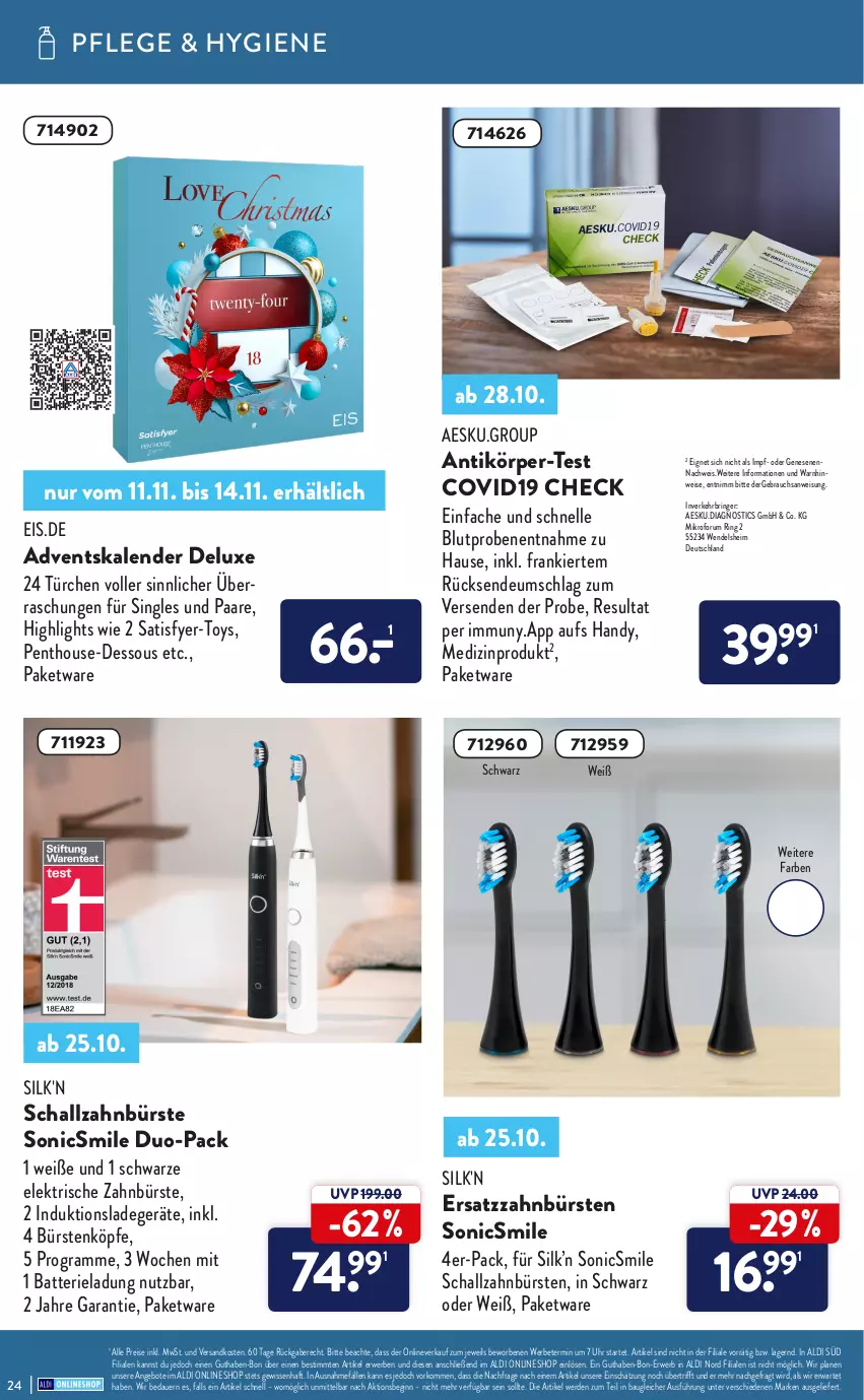 Aktueller Prospekt Aldi Nord - Aldi-Onlineshop - von 28.10 bis 30.11.2021 - strona 24