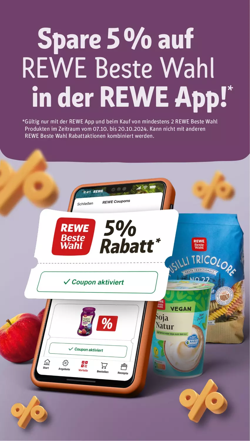 Aktueller Prospekt Rewe - Prospekte - von 14.10 bis 19.10.2024 - strona 22 - produkty: erde, rewe beste wahl, Ti